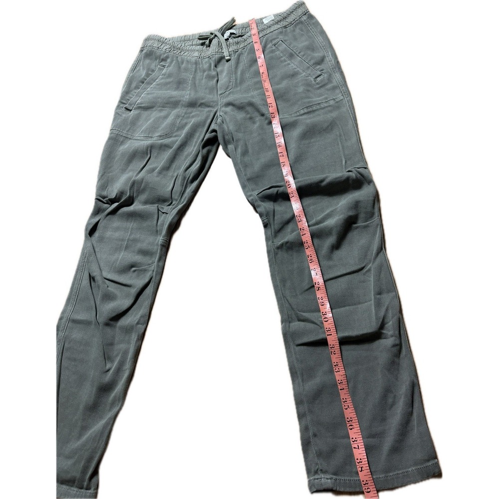 James Perse Standard Army Green Casual Pants Women's Size 3 (L) Skinny - Picture 7 of 10